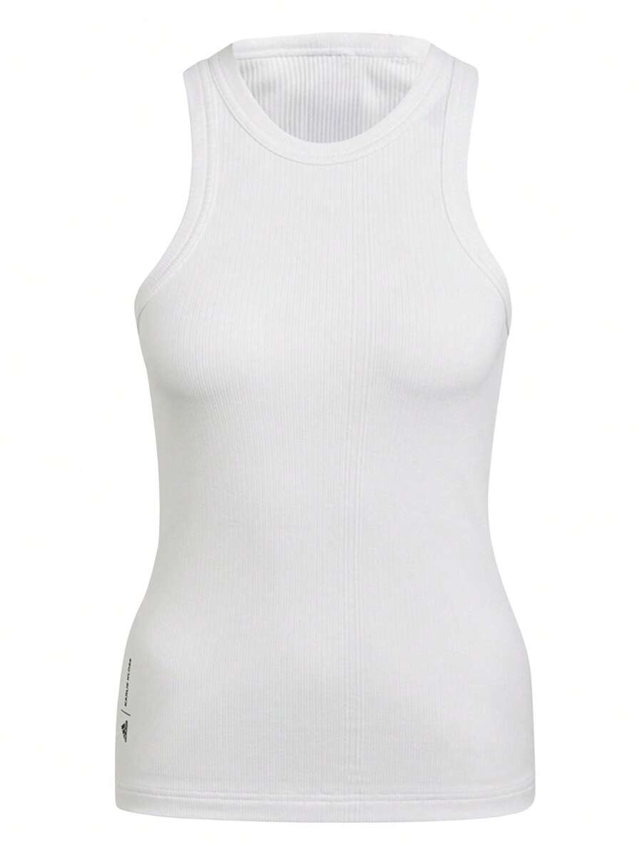 Adidas KK RIBBED TANK TOP - White - View 1