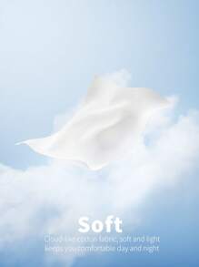 SHEIN Vintaside Kids Baby Girls' White Round Neck Sweatshirt With Pink Bow Print, And Pink Bow Embroidered Denim Pants, Sweet And Lovely Casual Outfit, Autumn/Winter