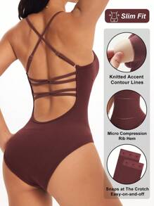 Easithlete 无缝露背紧身衣，夏季时尚