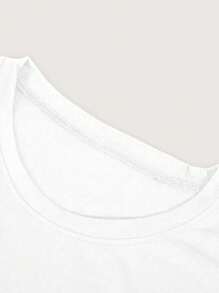 Manfinity Dauomo Men's Summer Vacation Style Lemon & Letter Print Sleeveless Top