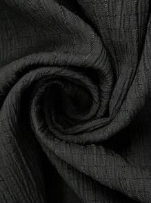 SHEIN Frenchy Bộ đồ liền thân không tay buộc dây ren màu trơn cỡ lớn cho nữ, mùa hè - màu đen - Xem 8