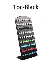 SHEIN 2 件 72 孔耳环收纳盒，耳环展示架，耳环架可容纳 36 对，耳环挂钩耳环展示收纳架用于珠宝展示 - 彩色 - 查看 8