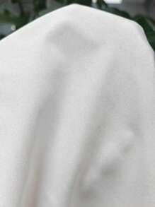 Elegant Women's White Short Sleeve Shirt With Backline Design