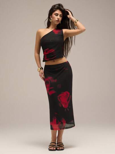 SHEIN Forever 21 Women Two Pieces Outfits For Daily Wear