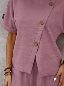 EMERY ROSE 女士夏季服装 度假服装 女士度假服装 女士乡村音乐会服装 度假两件套 狂欢服装 节日音乐会服装 女士两件套 夏季套装 女士服装 20 世纪 60 年代夏季服装 欧洲夏季女士两件套服装 - 紫色 - 查看 10