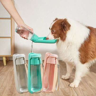 Pet Water Bottle Dog Portable Travel Cup Outdoor Water Dispenser For Walking And Hiking