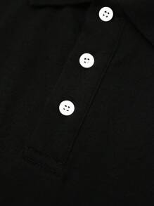 Manfinity Homme Men's Simplistic Printed Short Sleeve USA & Flag Print Polo Shirt - Multicolor - View 6