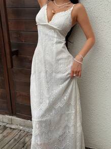 Vestido de mujer de moda y casual - Blanco - Ver 1