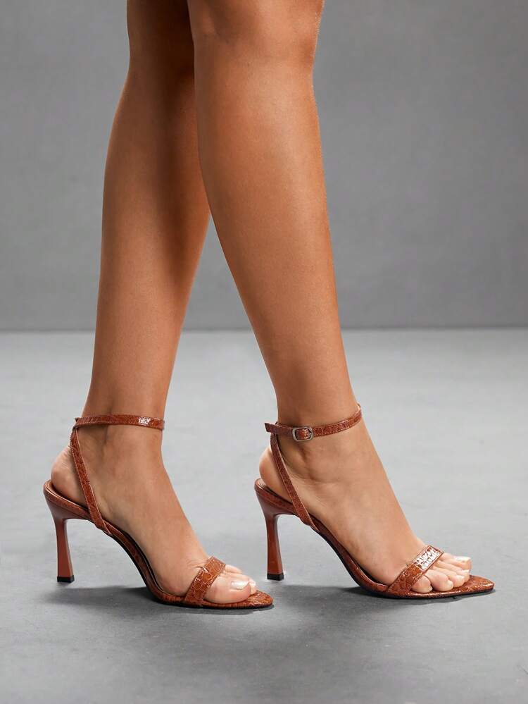 CUCCOO SZL Women's Fashionable Adjustable Buckle Party Occasion High Heel Sandals