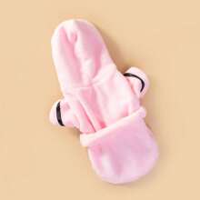 Bata para mascotas, ropa de perro de franela, Bichon Fa Dou VIP, ropa para perros pequeños y medianos
