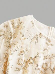 Ellevyn Curvy Plus Size Women's Romantic Elegant Daily Round Neck Short Sleeve Shiny Sequins Decoration Waist Wide Leg Apricot Jumpsuit,Wedding Guest Dress Women,Business Casual Woman,Birthday Outfits For Women,Country Concert Outfit,Festival Outfits For Women,Classy Outfits For Women,Jumpsuits For Woman Elegant,Romper,Jumpsuits For Woman,Bodysuits For Women,Summer Outfits For Women,Summer,Vacation Outfits Woman,Vacation,Women Summer Clothes,Going Out ,Plus Size Women Clothes,Clothes,Curve Plus