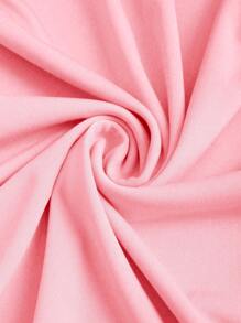 Sweetra Romantic Off Shoulder Lace Up Long Dress, Suitable For Valentine's Day Date, Party - Pink - View 5