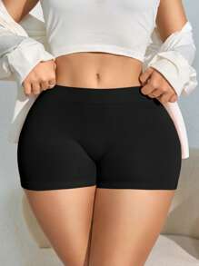 SHEIN 2条女士无缝中腰柔软轻便内裤