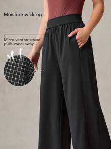 OutZeal 透气阔腿弹力七分裤度假休闲假日夏季