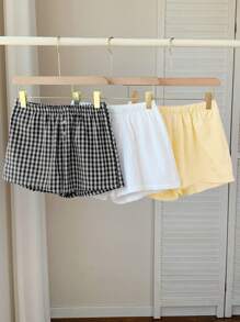 Comfortcana 多色梭织女式阔腿短裤