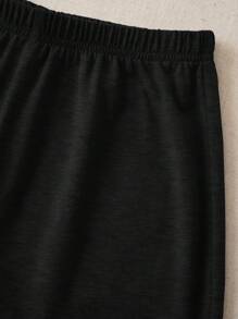 SHEIN Lässiges, minimalistisches Set aus Weste und Shorts mit Rundhalsausschnitt für Tween Jungen, geeignet für den Sommer