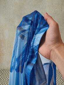 SHEIN ICON 女士夏季休闲节日印花罩衫裙，乡村音乐会 - 彩色 - 查看 8