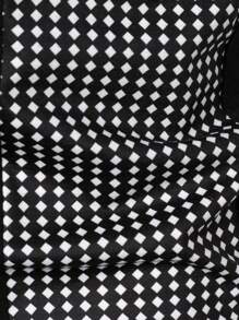 Manfinity Homme Men's Geometric Short Sleeve Casual Commuter Polo Shirt - Black - View 8