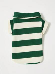 PETSIN 蓝色轻便休闲宠物服装夏季薄款透气舒适狗/猫T恤，时尚款式，春夏 - 彩色 - 查看 8