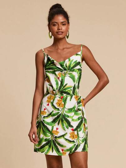 Travachic Vestido corto de mujer con tirantes finos y estampado floral tejido, atuendos de verano para mujer, ropa de playa, primavera y verano, Pascua, atuendos de vacaciones, ropa de playa para mujer, vacaciones de primavera, atuendos de vacaciones para mujer, atuendos de concierto para mujer, BOHO, bohemia, festival de música, atuendos del 4 de julio, ropa de mujer para vacaciones tropicales