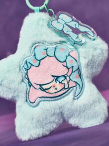 Pop Mart Azura X SHEIN 1 个星形钥匙扣，可挂在包包、背包、钥匙扣上，可爱紫色 - 彩色 - 查看 8