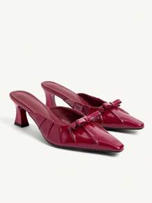 CUCCOO CHICEST Women's Fashion Fuchsia Heels - Hot Pink - View 1