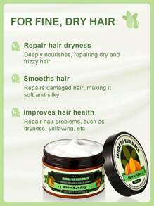 SlowSunday 荷荷巴发膜，深层滋养，柔顺，调理和滋养秀发，适合所有发质，50g - 荷荷巴 - 查看 2