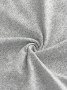 Manfinity VCAY 男士时尚休闲赛车印花短袖T恤 - 灰色 - 查看 7