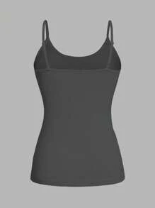 SHEIN EZwear 4 件套女士休闲简约吊带紧身短款上衣，适合夏季 - 彩色 - 查看 5