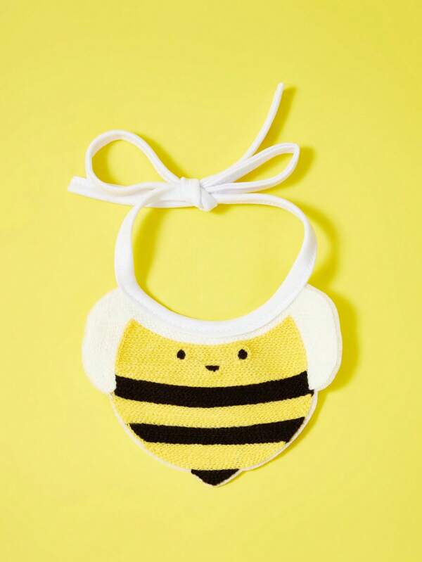PETSIN Cute Pet Cat Bandana, Dog/Cat Neckerchief, Pet Bib, Dog/Cat Scarf, Honeybee Design