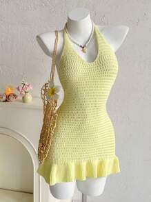 Sweetina Women's Sleeveless Solid Color Sundress, Fashion Summer Wear