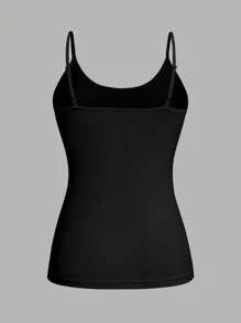 SHEIN EZwear 4 件套女士休闲简约吊带紧身短款上衣，适合夏季 - 彩色 - 查看 11