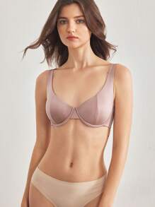 Ocili Damen sexy ultraflacher nahtloser bequemer BH ohne Polsterung