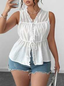 Elenzga Einfaches Kurzarmhemd in Große Größen, modisch für den Sommer