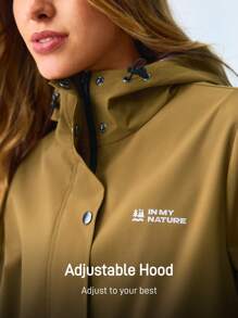In My Nature Women's Outdoor Windbreaker Jacket For Camping, Hiking, Sport, And Urban Commute ,Fall & Winter Waterproof Outdoor Jacket  Women's Casual & Outdoor Running Jacket Outdoor Hiking Jacket Women's Casual Jacket,  Thermal Thick Warm Jacket