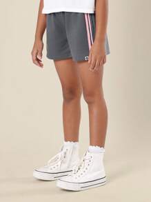 SUMWON Sporty Icon Collection Coordinated Set Varsity Number Design Active Leisure Wear Summer Everyday Comfort - Multicolor - View 4