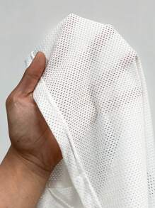 StreetHx Women's Numeric Print Short Sleeve Mesh Colorblock Loose Fit Sports T-Shirt, Spring/Summer Graphic Tees Women Tops - Multicolor - View 7