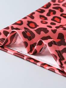 SHEIN 4件装豹纹印花男士弹力腰平角内裤 - 彩色 - 查看 4