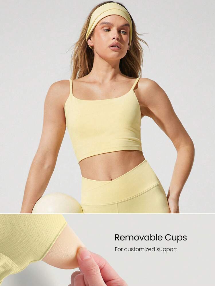 FeatherFit™ Knot Going Anywhere Twisted Backless Tank Top Light Support Low Impact Yoga Pilates Daily Spring Summer