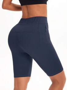 SHEIN Sport Studio Women Outdoor Running Fitness Sports Biker Shorts Workout Short
