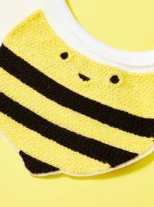 PETSIN Cute Pet Cat Bandana, Dog/Cat Neckerchief, Pet Bib, Dog/Cat Scarf, Honeybee Design