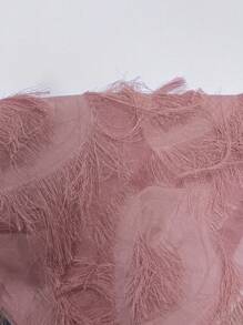 Rafferiza Top senza maniche casual ed elegante da donna in colore tinta unita, con fiori in pizzo e inserti in tessuto strutturato