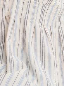 Nöista Women's Summer Striped Pleated Casual Camisole Tank Top - Multicolor - View 8