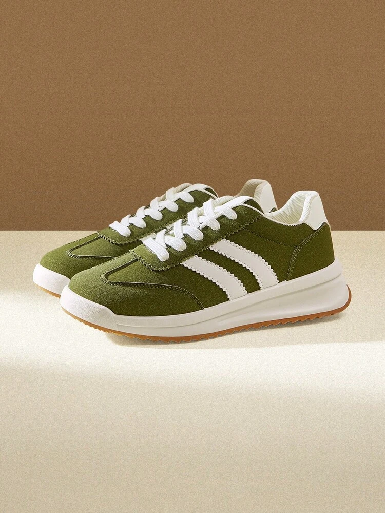 CUCCOO EASI 2025 New Flat Casual Sneakers For Women, Lightweight, Breathable, Non-Slip, Durable Sole