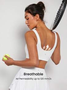 GLOWMODE FeatherFit™ Glow Figure Corset-Effect Sports Bra