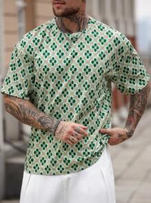 Manfinity RSRT Herren Allover Bedrucktes T-Shirt