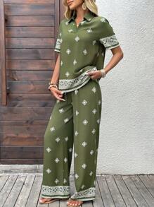 EMERY ROSE Women Two Pieces Outfits For Daily Wear - Multicolor - View 6