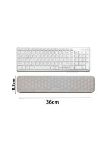 1 cái/bộ Tấm kê tay để bàn công thái học - Thiết kế công thái học, rất mềm mại và thoải mái, Tấm lót chuột - Thích hợp cho bàn máy tính và đồ dùng văn phòng - Tấm kê tay thoải mái để chơi game và làm việc, Thích hợp để thư giãn khi làm việc - Xám - Xem 9