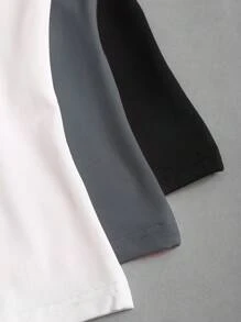 Sweetra 女士休闲褶皱圆领背心，夏季 - 彩色 - 查看 8