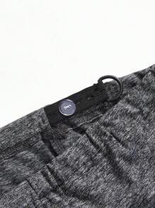 Modmama 孕婦休閒彈性腰支撐肚子運動長褲，高腰修身孕婦褲 - 彩色 - 查看 9